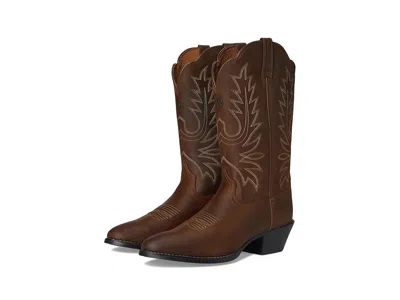 Ariat Heritage Western R Toe In Brown