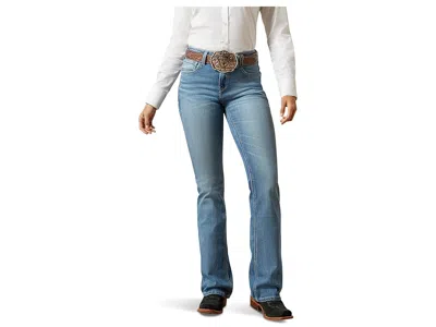 Ariat High Rise Rowyn Boot Cut Jeans In Blue