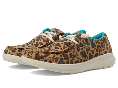 Ariat Hilo Women's Shoes Lively Leopard: 6 B - Medium In Gray