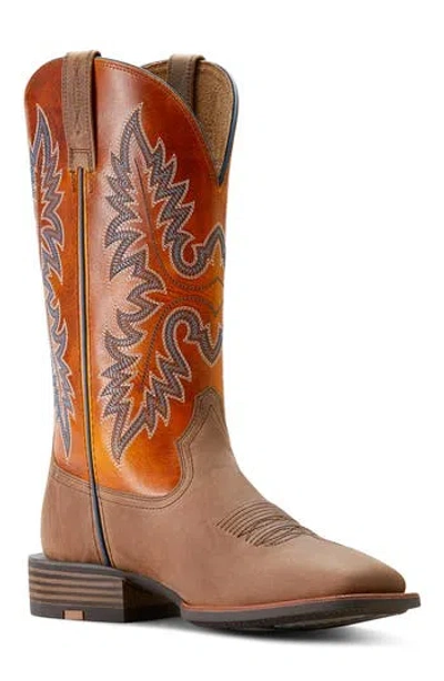 Ariat Hudson Western Boot In Brown