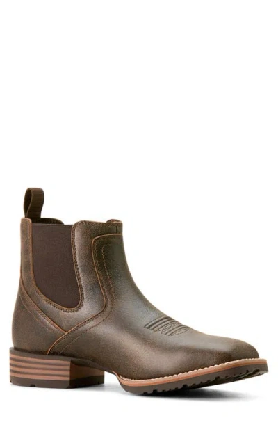 Ariat Hybrid Low Boy Western Chelsea Boot In Acorn