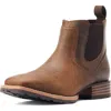 Ariat Hybrid Low Boy Western Chelsea Boot In Brown