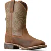 Ariat Hybrid Ranchway Western Boot In Brown
