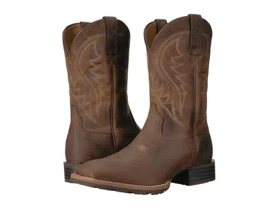 Ariat Hybrid Rancher Cowboy Boots Distressed Brown : 13 Ee - Wide