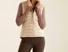 Ariat Ideal Down Vest In Iridescent Summer Sand In Multi