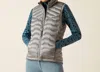 Ariat Ideal Down Vest In Ultimate Grey In Multi