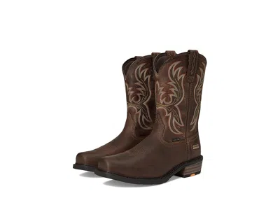 Ariat Ironside Square Toe Steel Toe Work Boots Cowboy Boots Rye Brown : 8.5 D - Medium, Leather