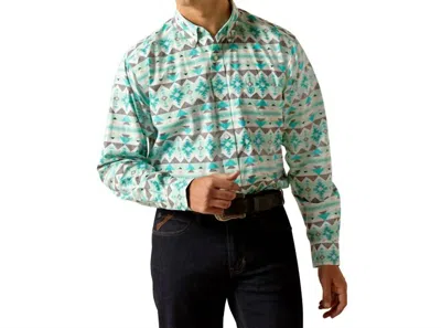 Ariat Jacey Fitted Shirt In Green