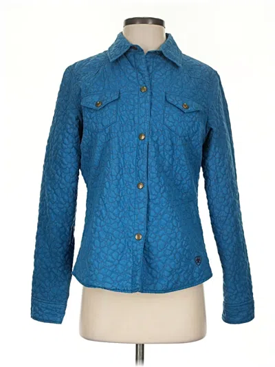 Pre-owned Ariat Jacket In Blue