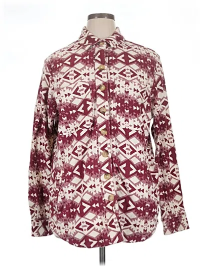 Pre-owned Ariat Jacket In Burgundy