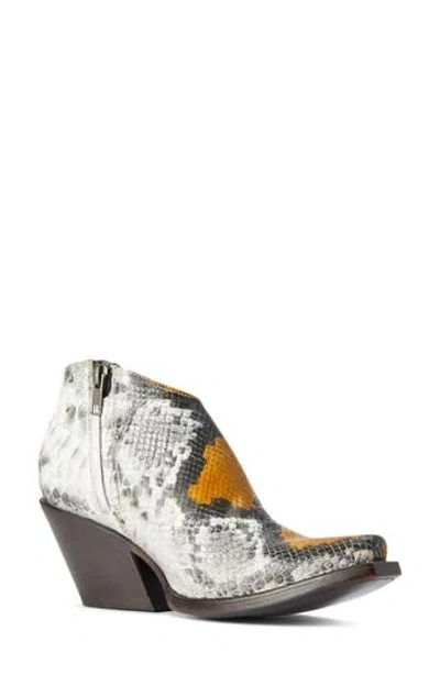 Ariat Jolene Snake Embossed Western Boot In Multi