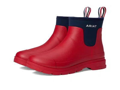 Ariat Kelmarsh Shortie Rubber Boots In Red