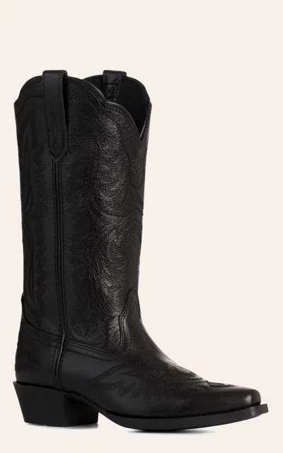 Ariat 's Kid's Casanova Black Cutter Toe Cowboy Boots