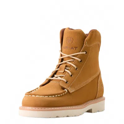 Ariat Kids Rebar Lift Boot In Wheat In Brown