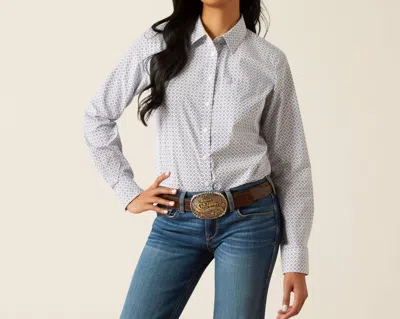 Ariat Kirby Stretch Shirt In Izel In Multi