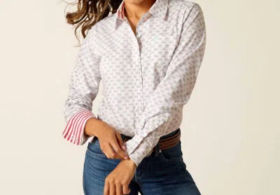 Ariat Kirby Stretch Shirt In Izel In Multi