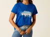 Ariat Kressa Buffalo T-shirt In Blue In Blue