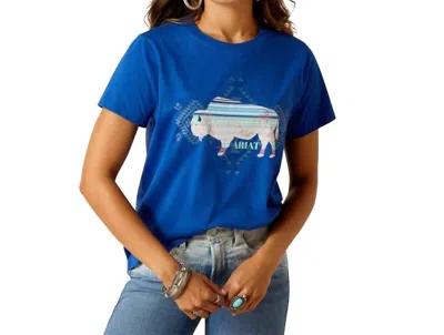 Ariat Kressa Buffalo T-shirt In Blue