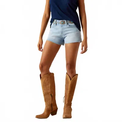 Ariat Kyra 3" Perfect Rise Short In Claremont Wash In Multi