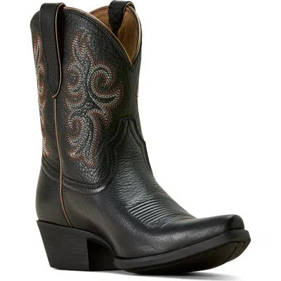 Ariat Lacona X Toe Western Boot In Black