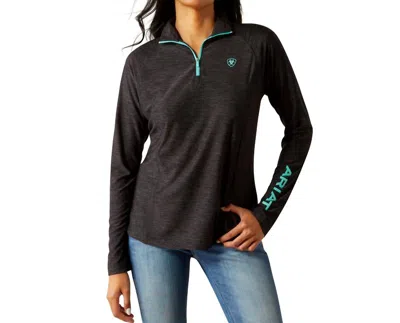 Ariat Laguna 1/4 Zip Top In Black