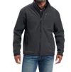 Ariat Logo 2.0 Patriot Softshell Jacket Tall In Charcoal In Pink
