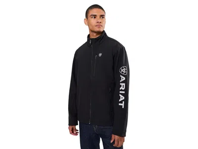 Ariat Logo Softshell Jacket Men's Jacket Black: 2xl, Polyester