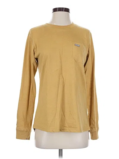 Pre-owned Ariat Long Sleeve T-shirt In Gold