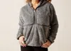 Ariat Lurex Berber Hoodie In Salt & Pepper In Multi