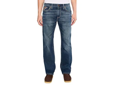 Ariat M4 Relaxed Crawford Bootcut Jeans Men's Jeans Silverton: 32 32, Cotton/denim/elastane In Blue