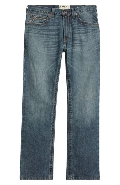 Ariat M4 Relaxed Stockton Straight Jeans In Blue