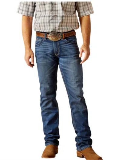 Ariat M5 Straight Bucklin Straight Jeans In Pismo In Blue
