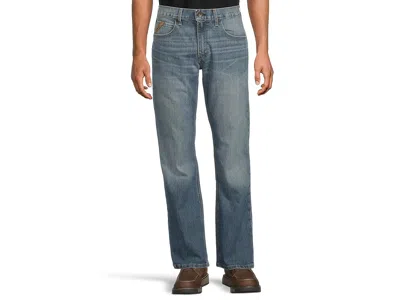 Ariat M5 Stretch Pro Series Ray Straight Jeans In Hamilton In Blue