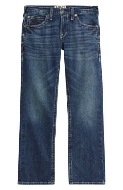 Ariat M7 Rocker Low Rise Straight Leg Jeans In Blue