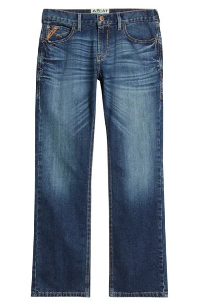 Ariat M7 Rocker Low Rise Straight Leg Jeans In Blue