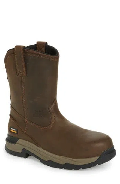 Ariat Mastergrip Pull-on Composite Toe Boot In Multi
