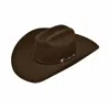 Ariat Men's 2x Wool Felt Cattleman Cowboy Hat In Brown In Brown