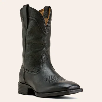 Ariat Men's Alden Eclipse Black Wide Square Toe Cowboy Boots