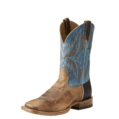 Pre-owned Ariat Men's Arena Rebound - Various Sizes And Colors In Dusted Wheat/heritage Blue