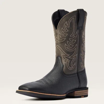 Pre-owned Ariat Men's  10042464 Everlite Countdown Western Boot In Black