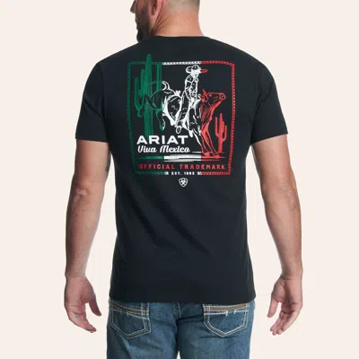 Ariat Men's Black Buckin' Baqueano Graphic T-shirt
