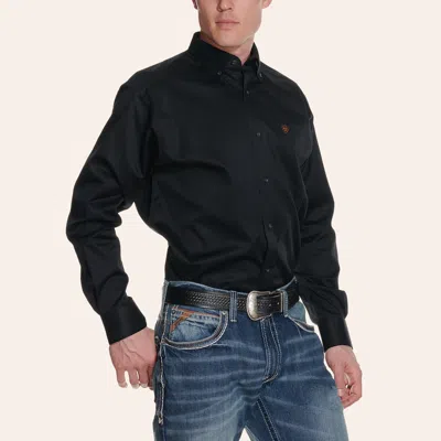 Ariat Men's Black Long Sleeve Western Shirt
