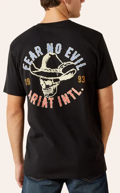 Ariat Men's Black Stitch Skull Graphic T-shirt