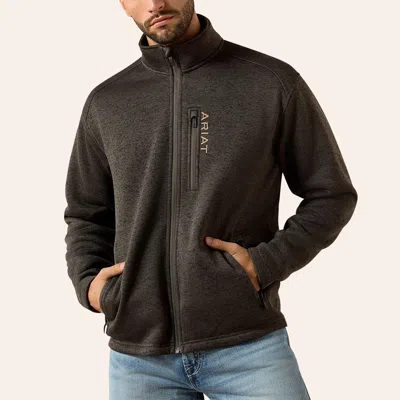 Ariat Men's Caldwell Green Full Zip Sweater Jacket