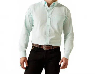 Ariat Men's Casual Series Shirt In Mint In Green