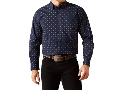 Ariat Men's Casual Series Shirt In Navy In Blue