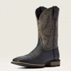 Ariat Men's Everlite Countdown Western Leather Square Toe Boot In Black In Black