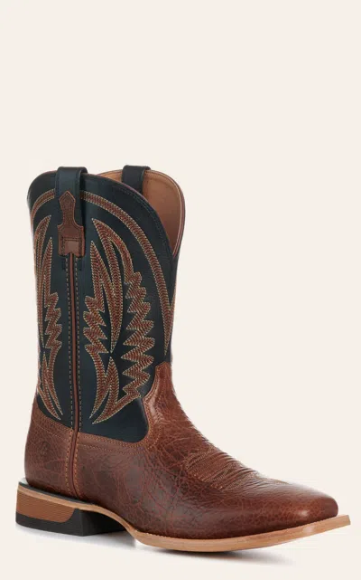 Ariat Men's Gingersnap & Black Sidewinder Tekstep Wide Square Toe Cowboy Boots In Multi
