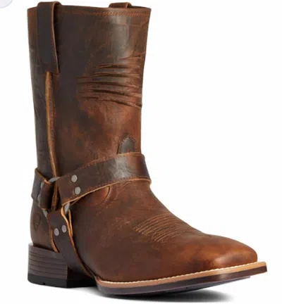 Ariat Men's Harness Patriot Ultra Western Boots In Brown