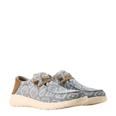 Ariat Men's Hilo Sneakers In Slate Grey Mesh In Multi